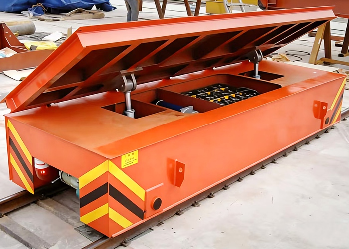 台面侧翻轨道车