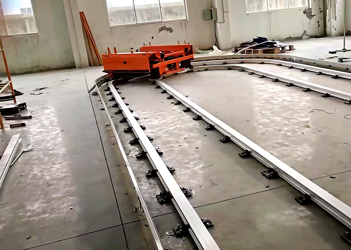 环形轨道RGV现场