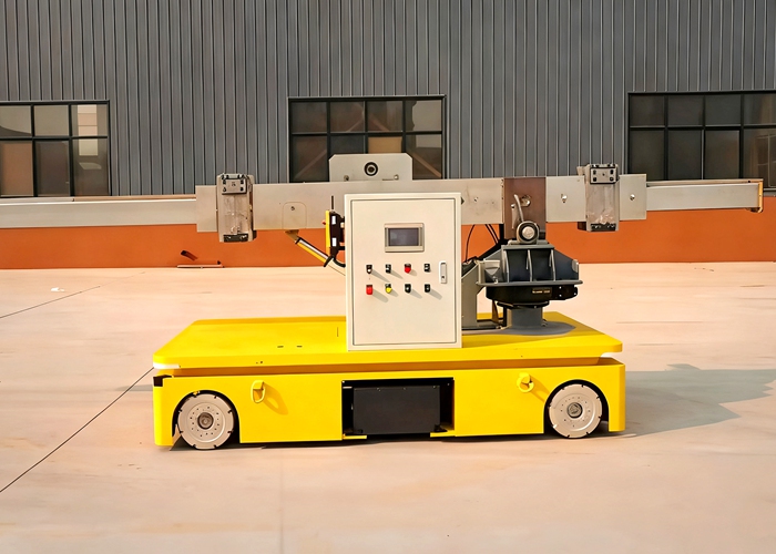 全向多功能AGV工作现场