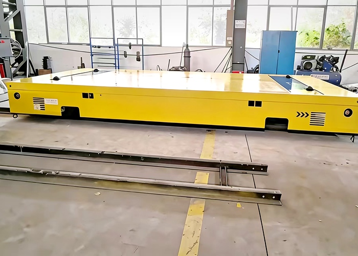 重型无轨电动平车在工程机械行业的应用与技术升级