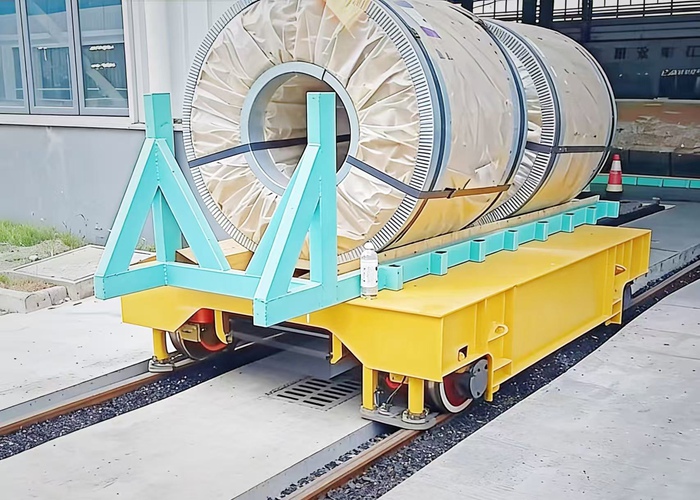 低压轨道电动平车