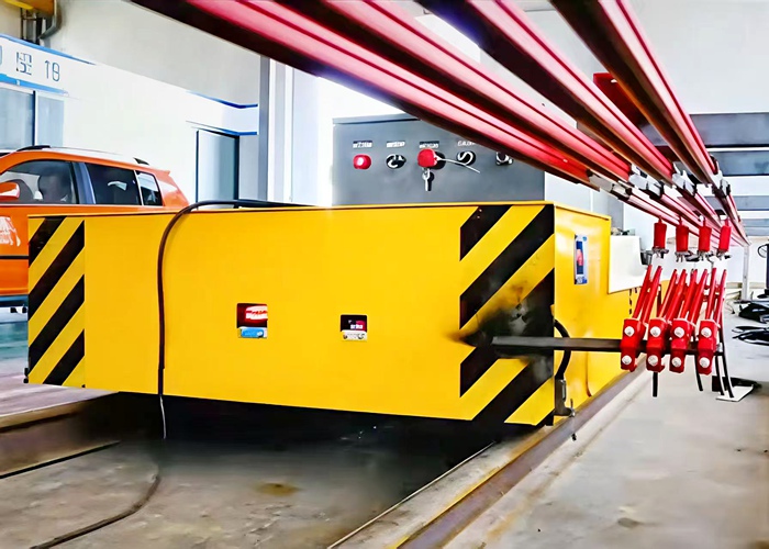 滑触线轨道平车