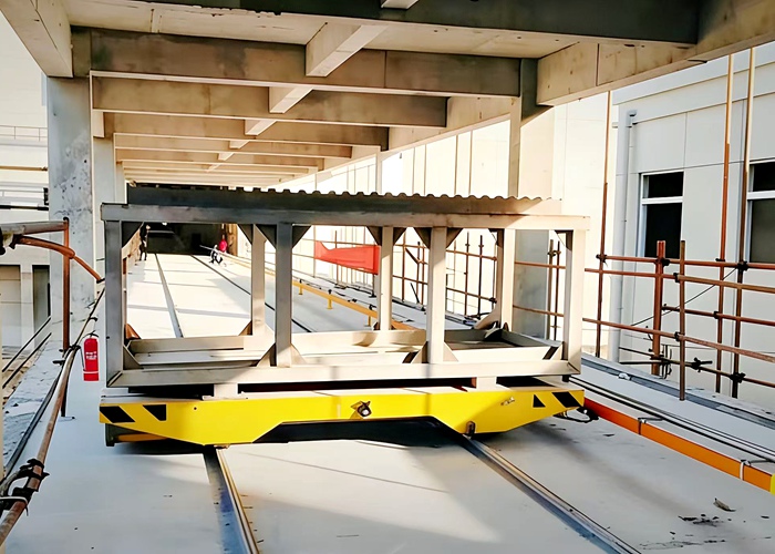 滑触线轨道平车